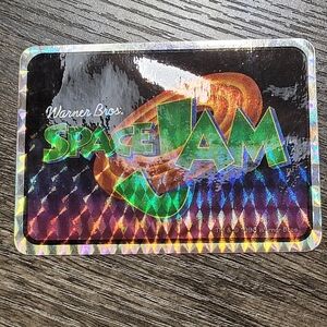 1996 Space Jam Holographic Sticker Warner Brothers 3½X2½inch